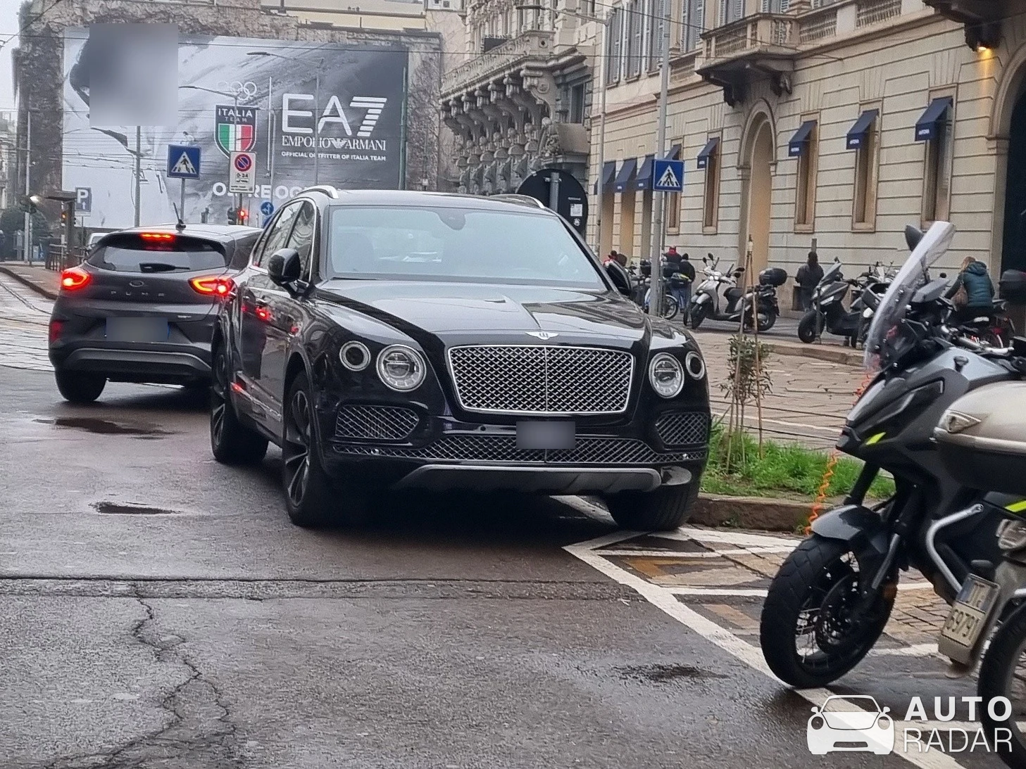 Bentley Bentayga spotted in Milano, Italy