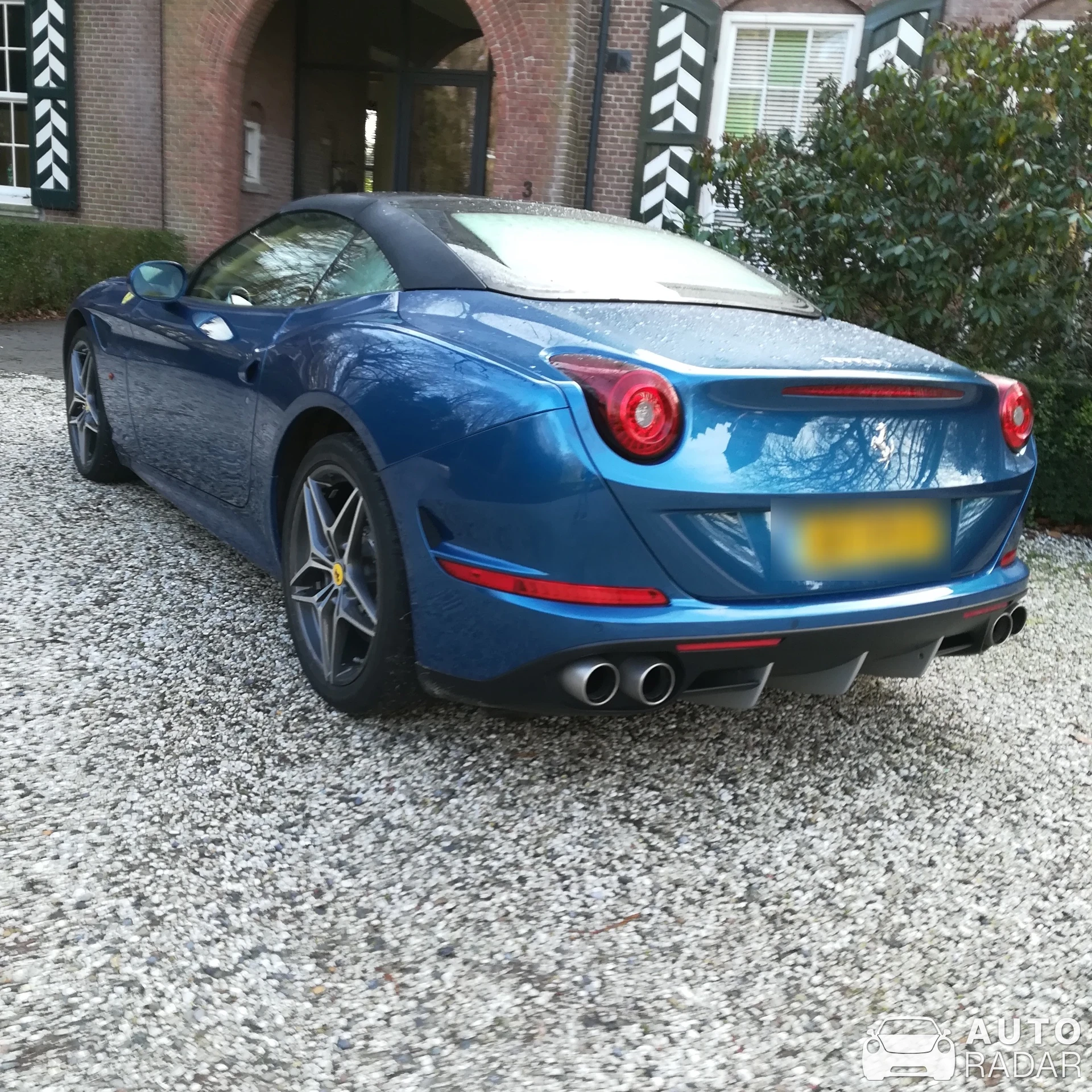 Ferrari California spotted in Wassenaar, Nederland