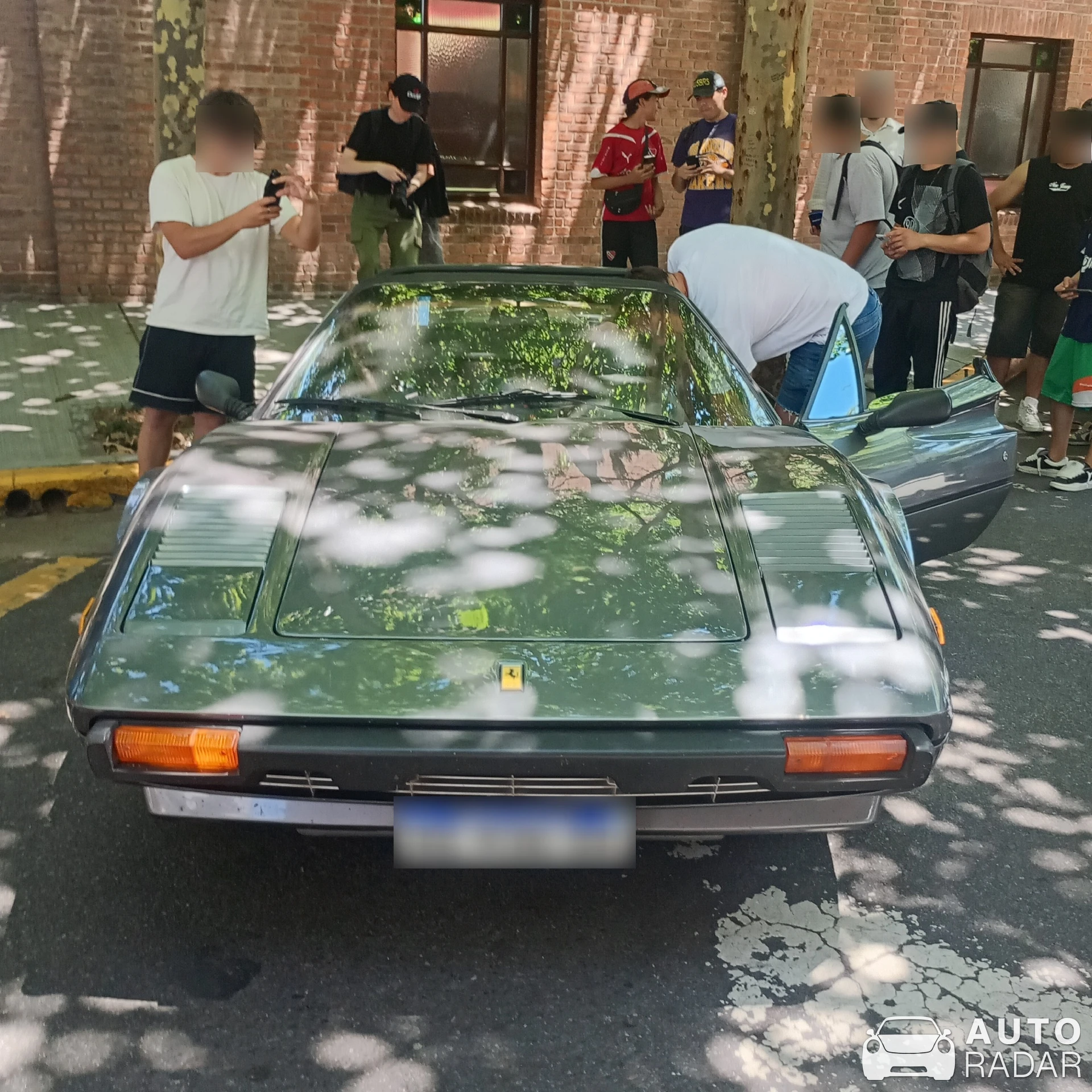 Ferrari 308 GTS spotted in Buenos Aires, Argentina