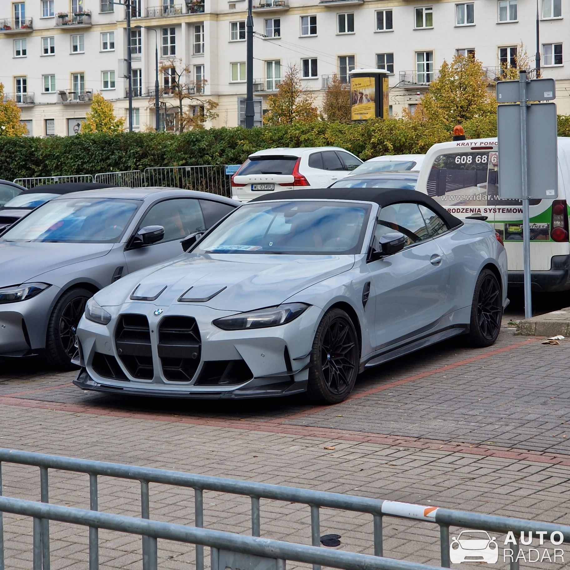 BMW M4 G83 Convertible Competition 2024 spotted in Warszawa, Poland