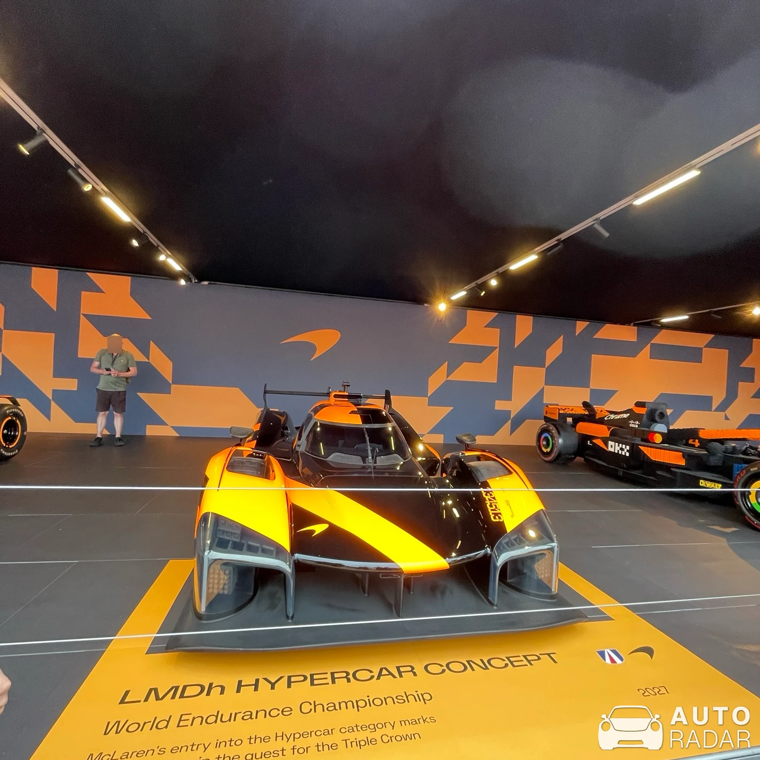 McLaren LMDh spotted
