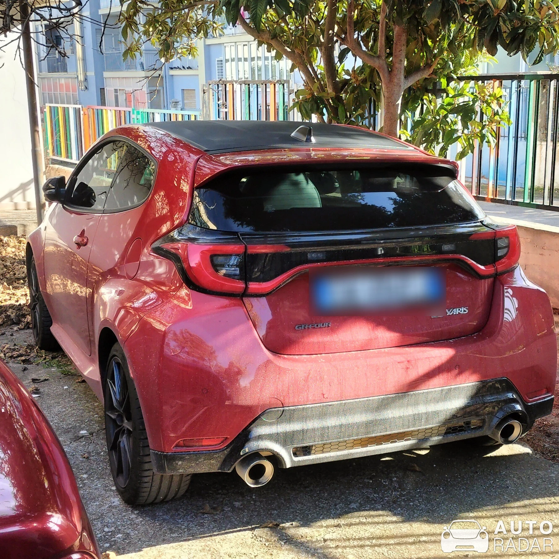Toyota GR Yaris spotted in Bari, Italy