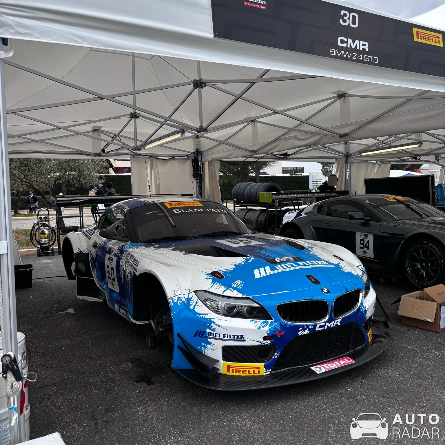 BMW Z4 GT3 spotted in Le Castellet