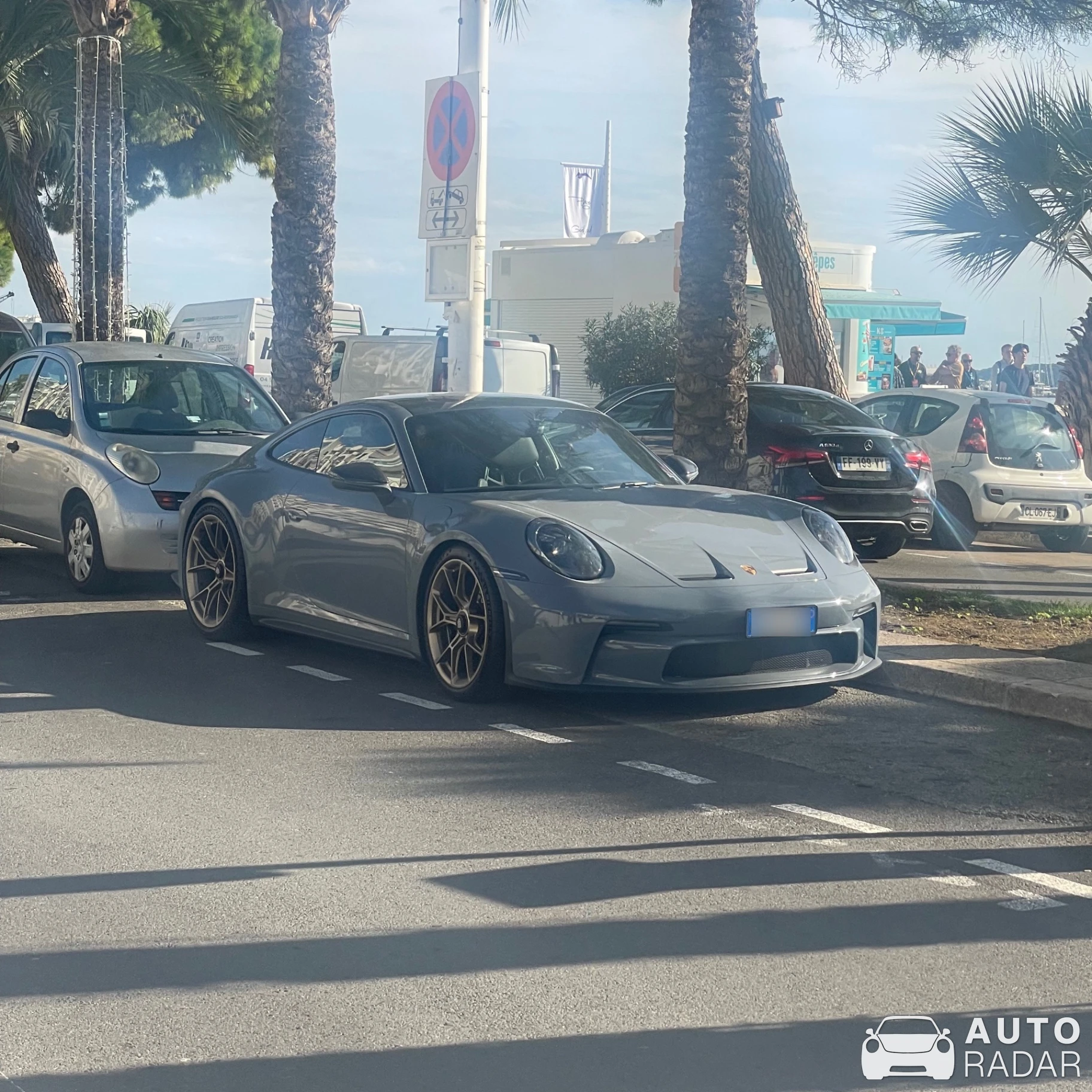 Porsche 992 GT3 Touring MkI spotted in Cannes, France