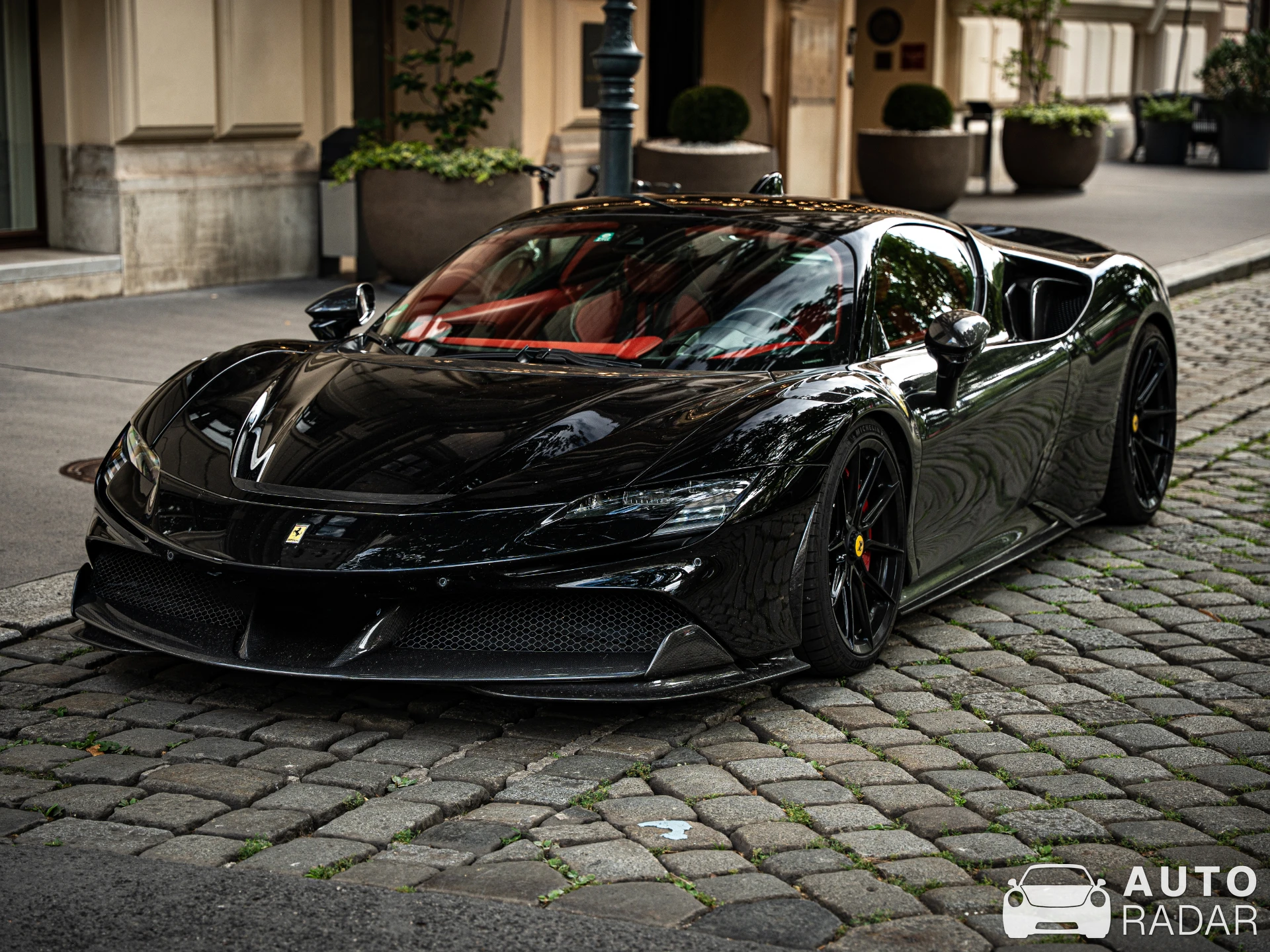 Ferrari SF90 Stradale Novitec Rosso spotted in Vienna