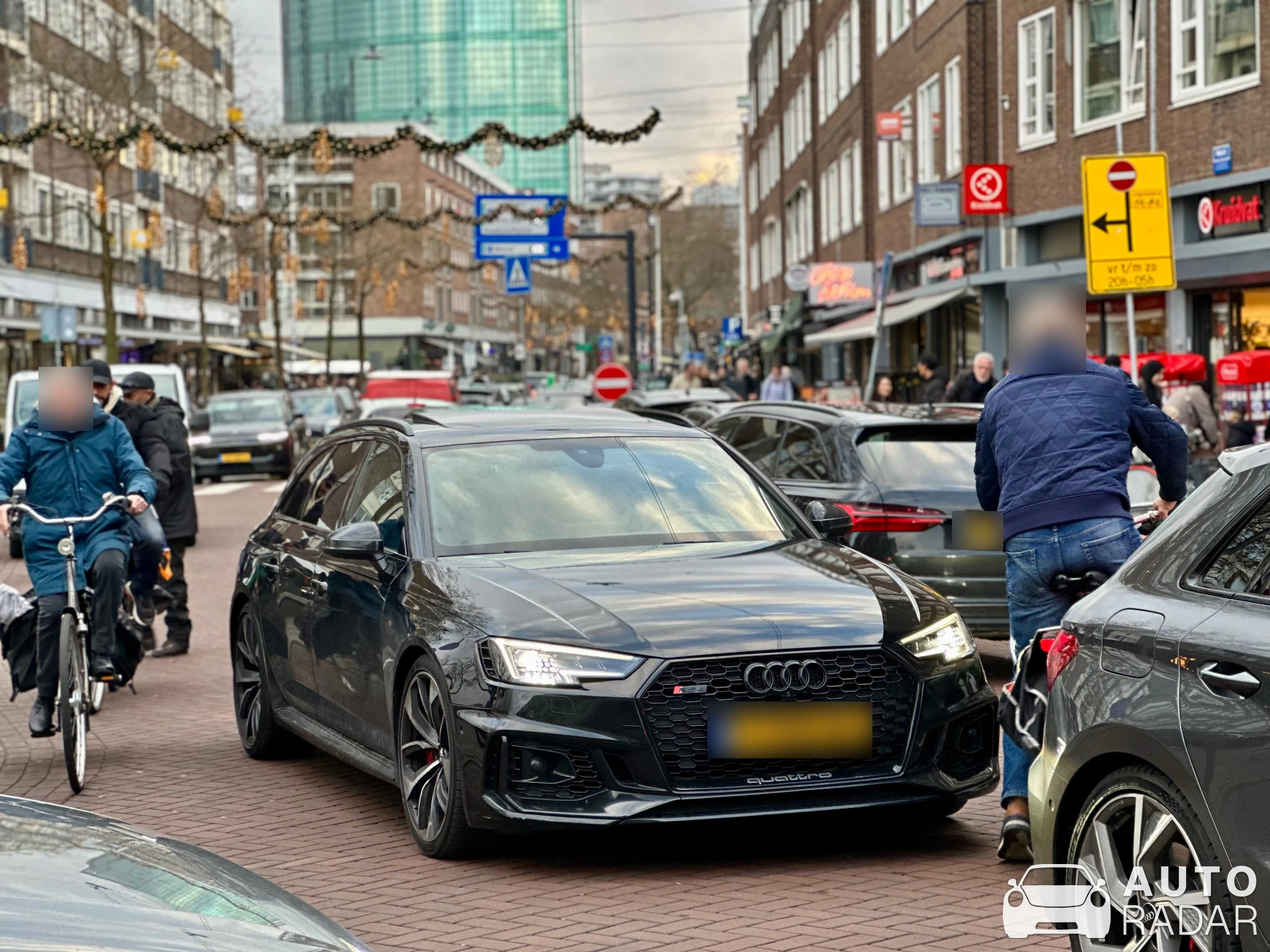 Audi RS4 Avant B9 spotted in Rotterdam, Netherlands