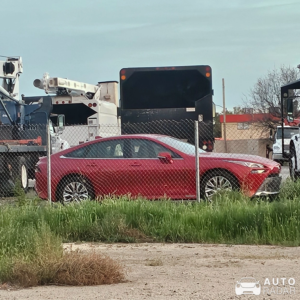 Toyota Mirai spotted in Bakersfield