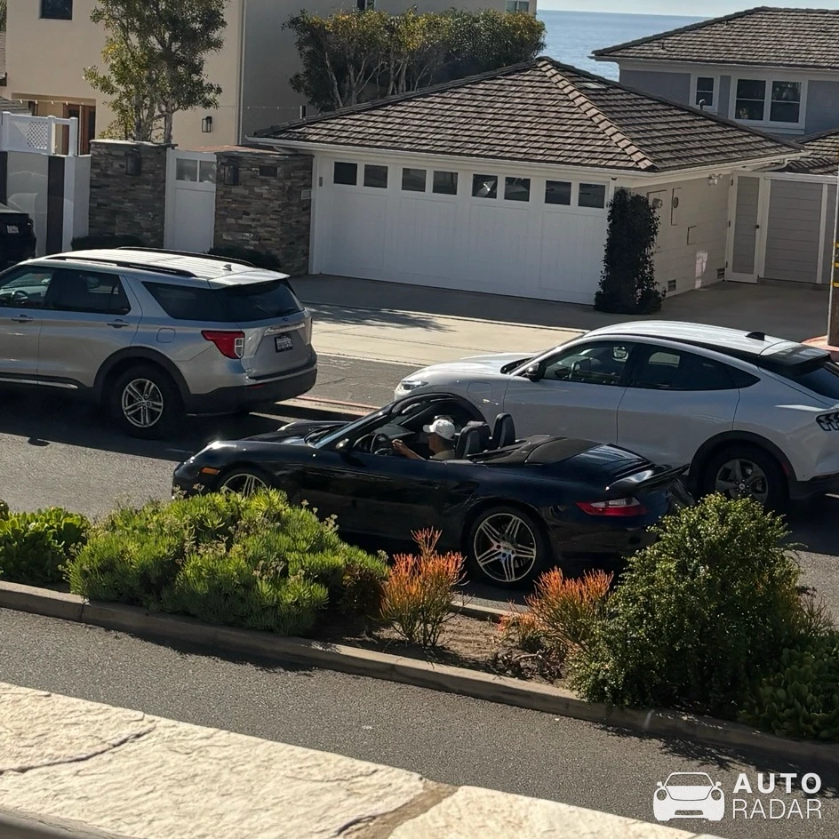 Porsche 997 Turbo S Cabriolet spotted in Hermosa Beach, United States