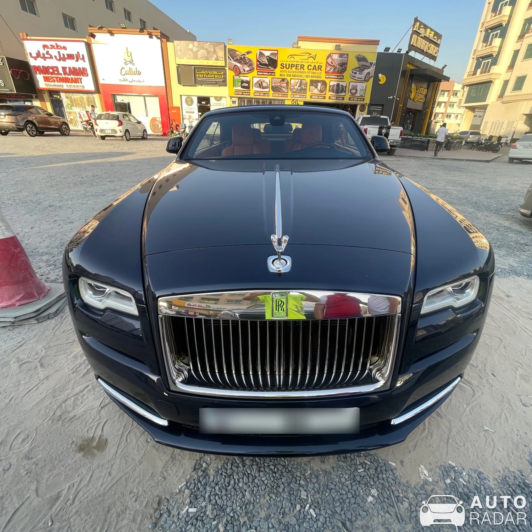 Rolls-Royce Dawn spotted in Dubai, United Arab Emirates
