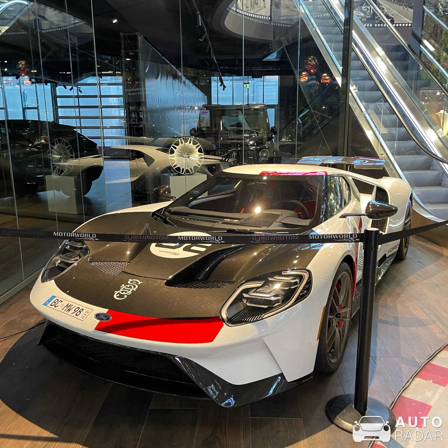 Ford GT MkII Heritage Edition spotted in München
