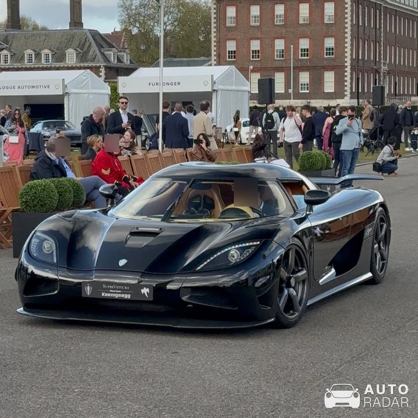 Koenigsegg Agera R spotted in London