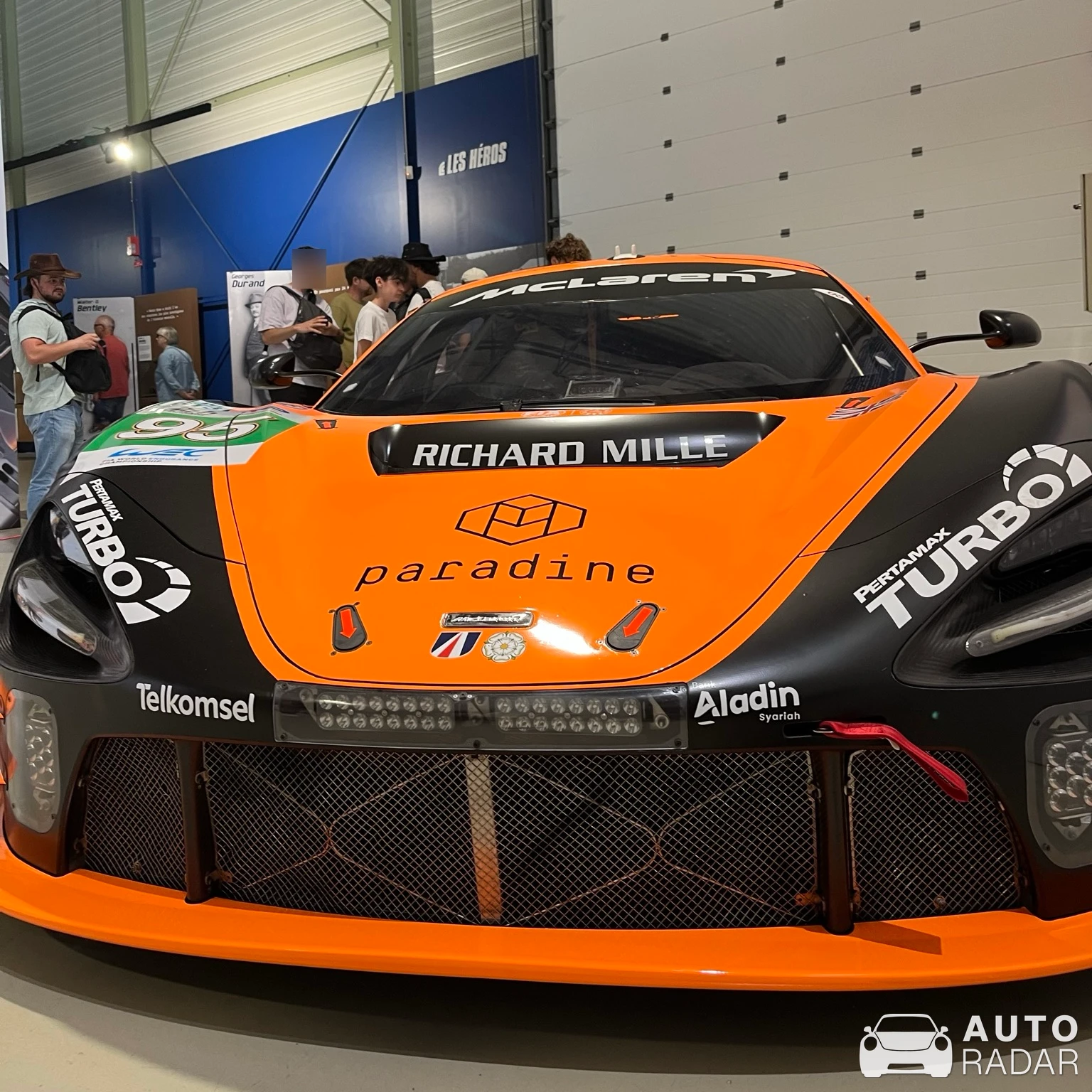 McLaren 720S GT3 EVO spotted in Le Mans