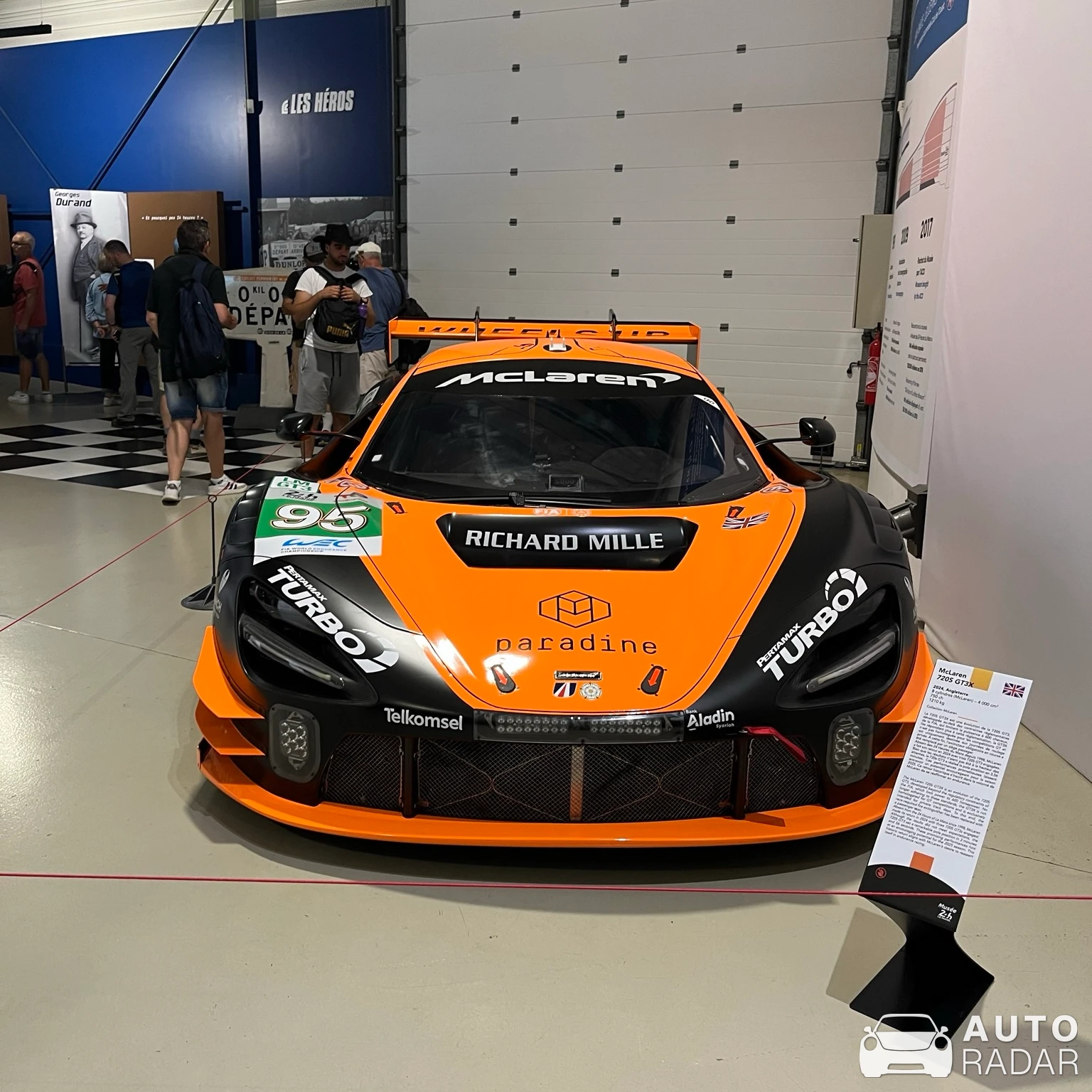McLaren McLaren 720S GT3 EVO spotted in Le Mans, France