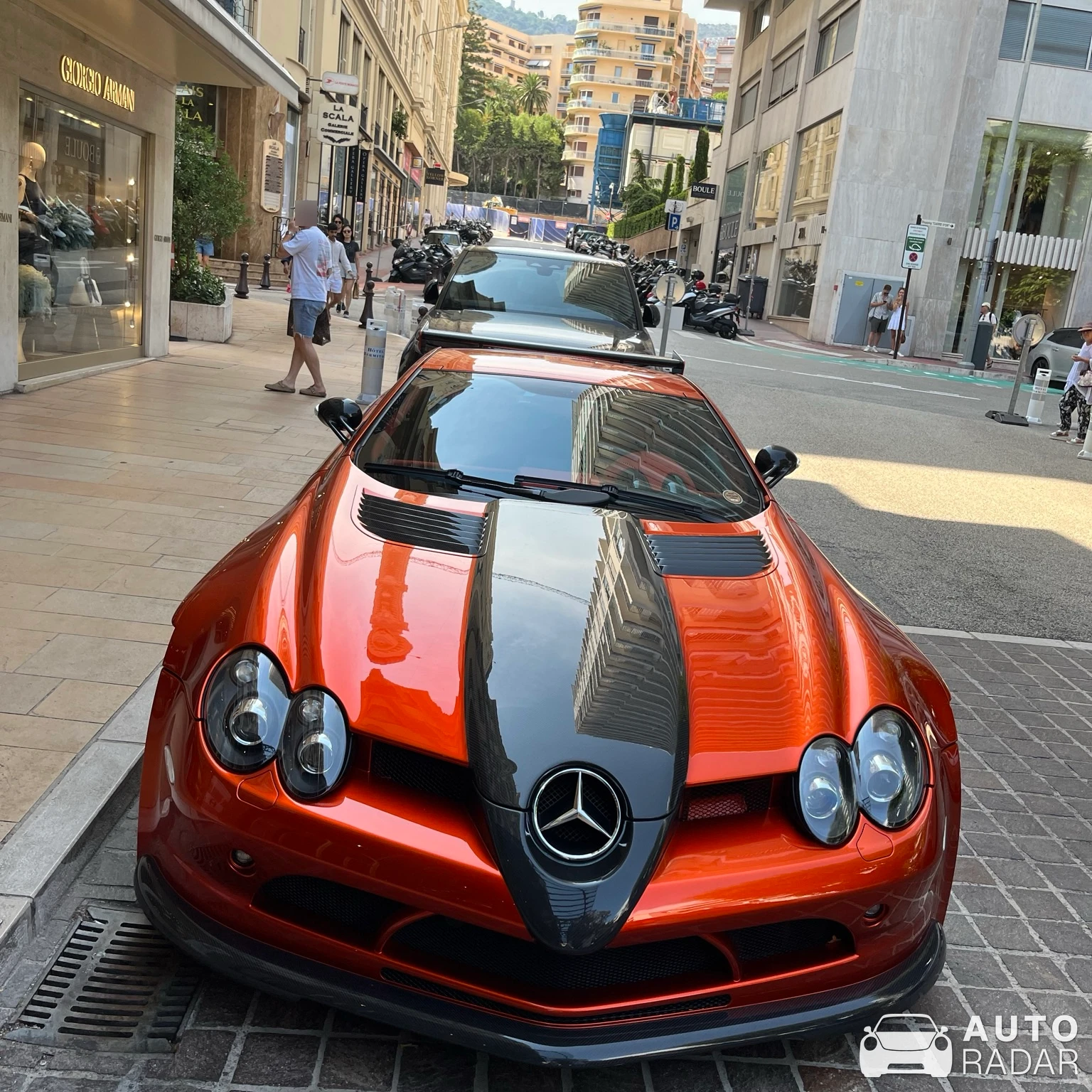 Mercedes-Benz SLR McLaren MSO Heritage Edition spotted in Monaco