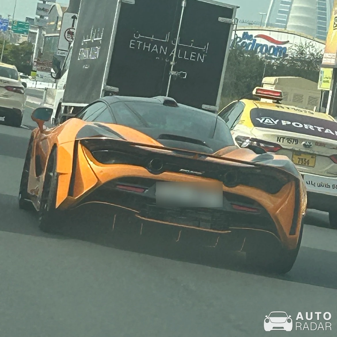McLaren 720S spotted in Dubai, United Arab Emirates