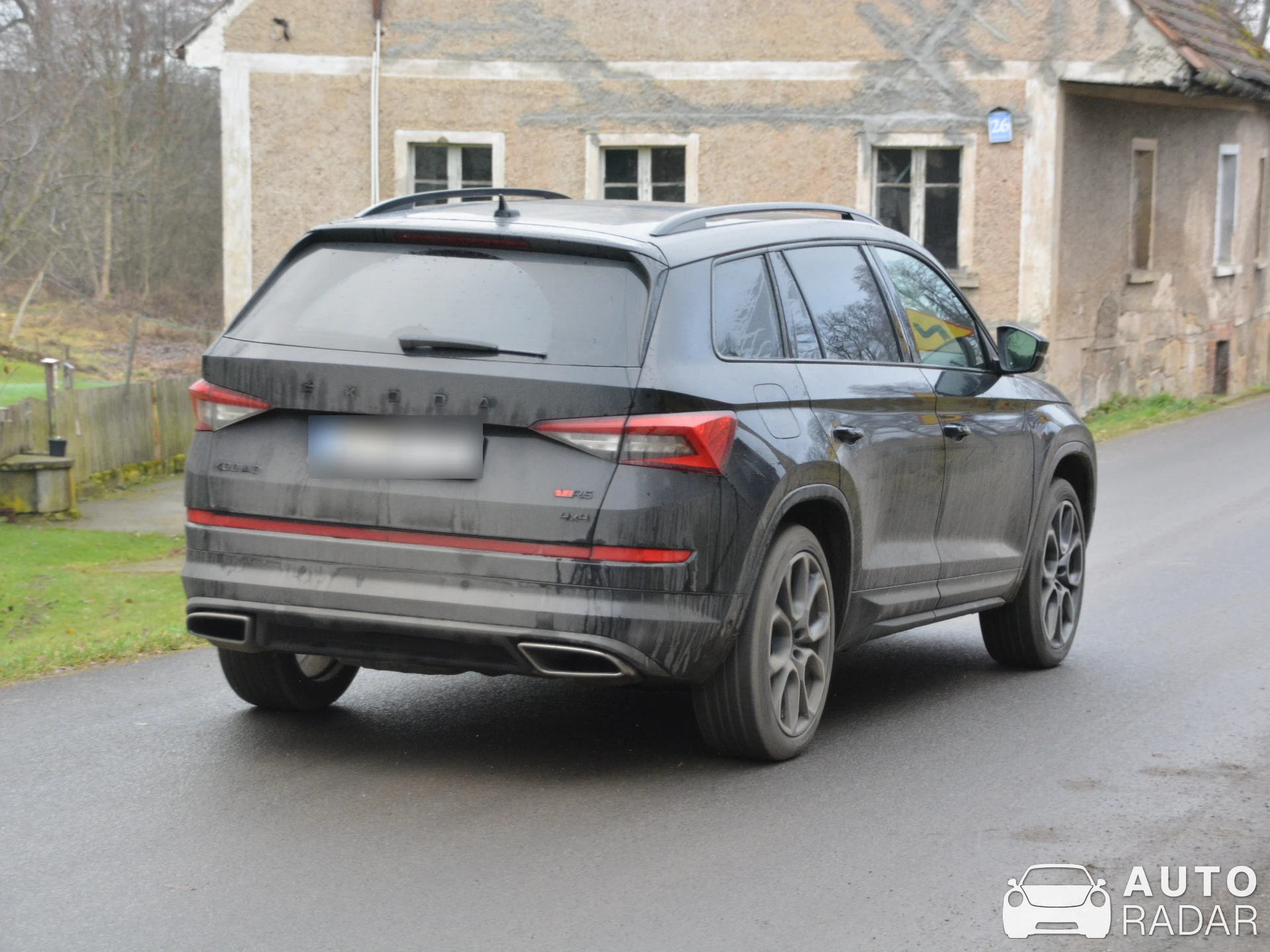 Škoda Kodiaq vRS spotted in Bielanka