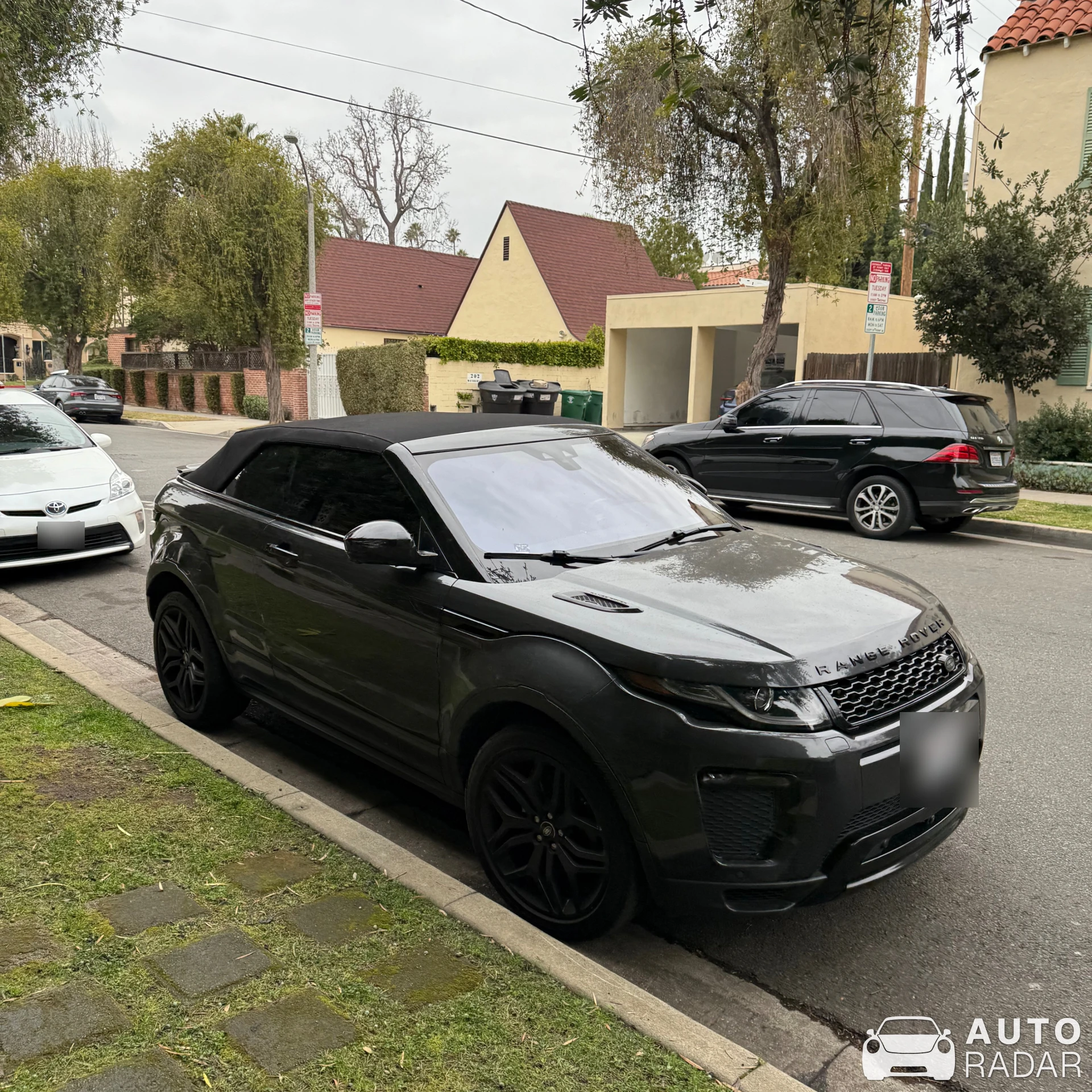 Land Rover Range Rover Evoque Convertible spotted in Beverly Hills, United States