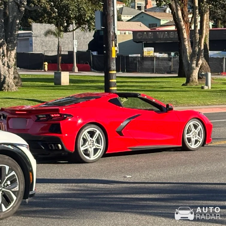 Chevrolet Corvette C8 Stingray spotted in Hermosa Beach, United States