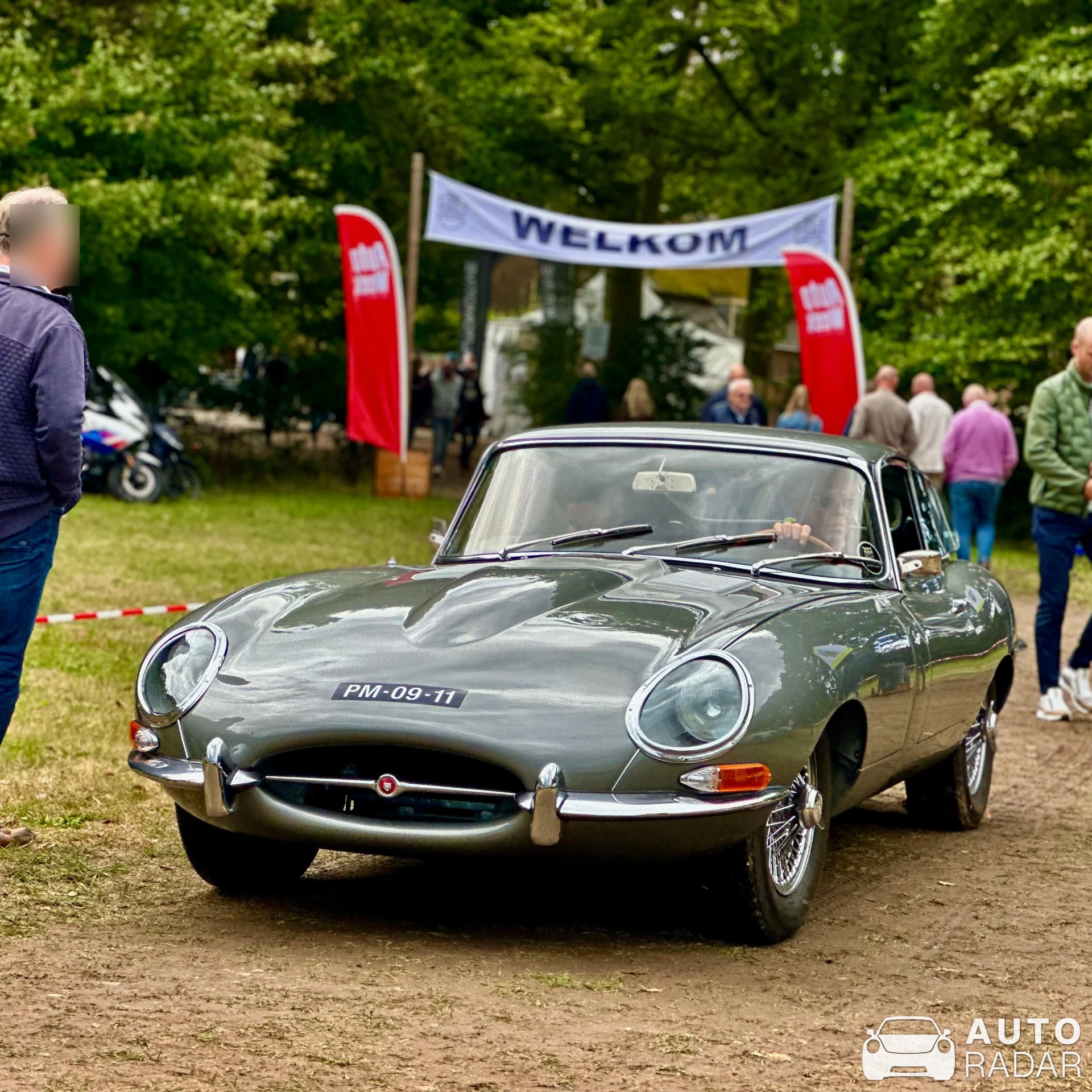 Jaguar E-Type Series 1 Coupe spotted in Beesd