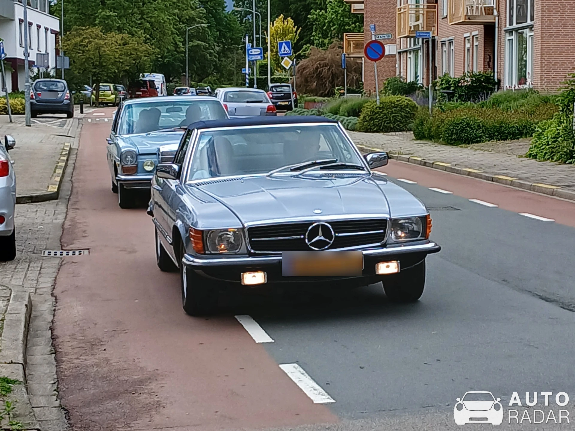 Mercedes-Benz 350SL R107 spotted in Aalten