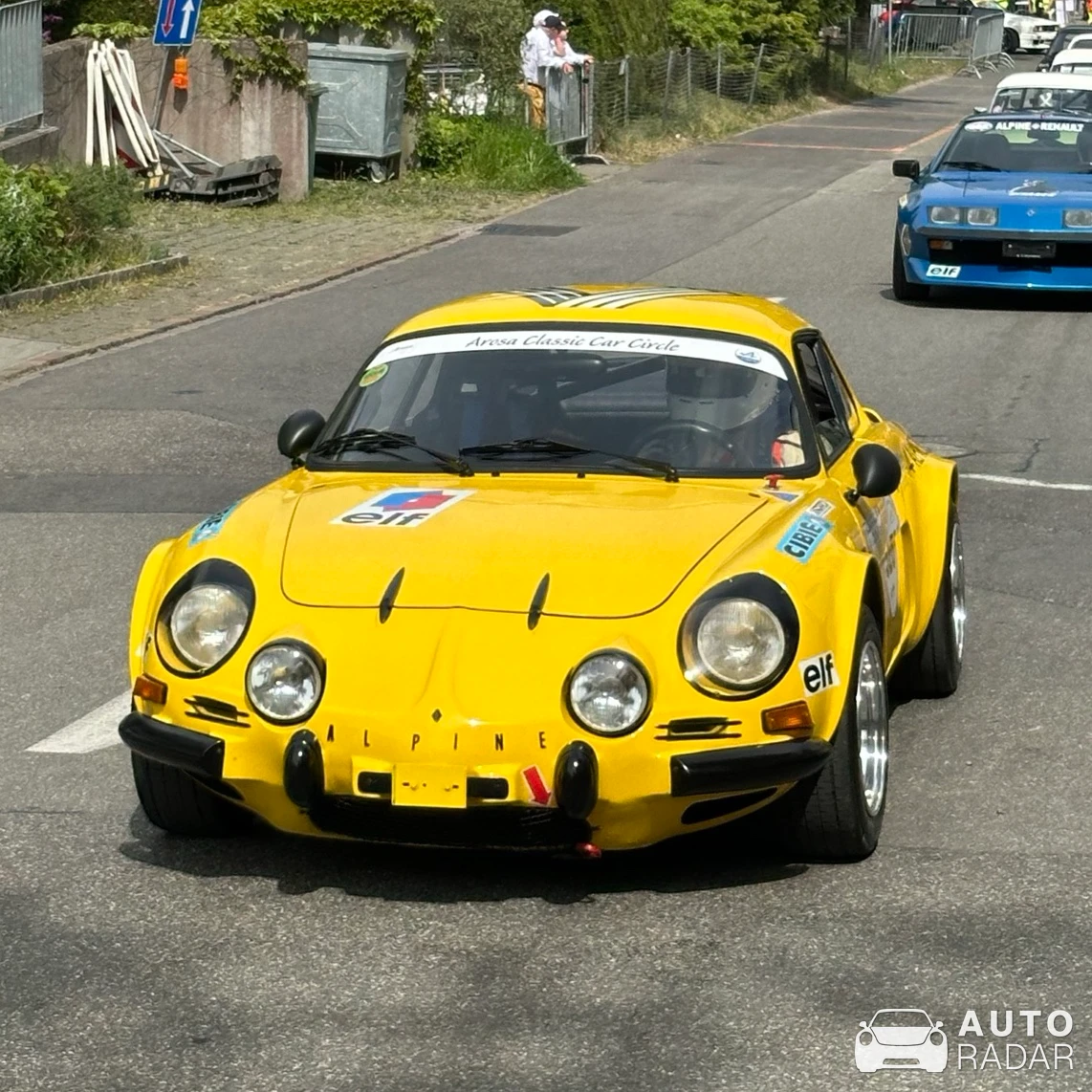 Alpine A110 1600 SC spotted in Rudolfstetten-Friedlisberg