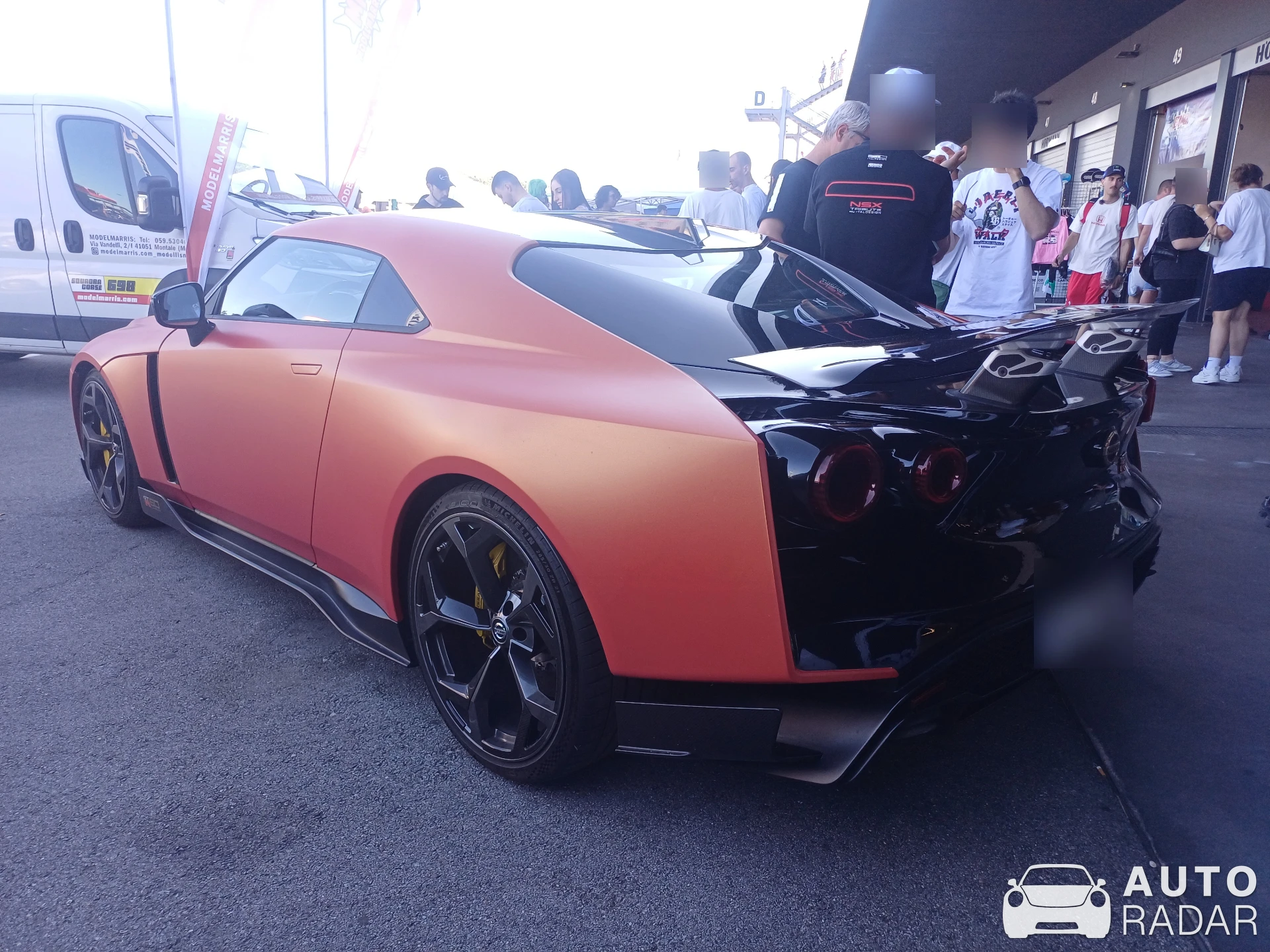 Nissan GT-R 50 by Italdesign spotted in Misano Adriatico