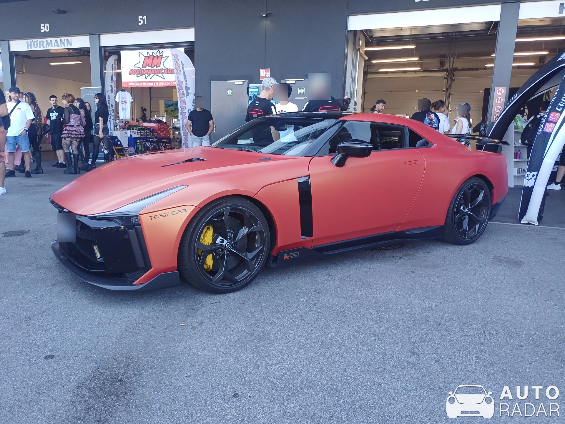 Nissan GT-R 50 by Italdesign spotted in Misano Adriatico, Italy