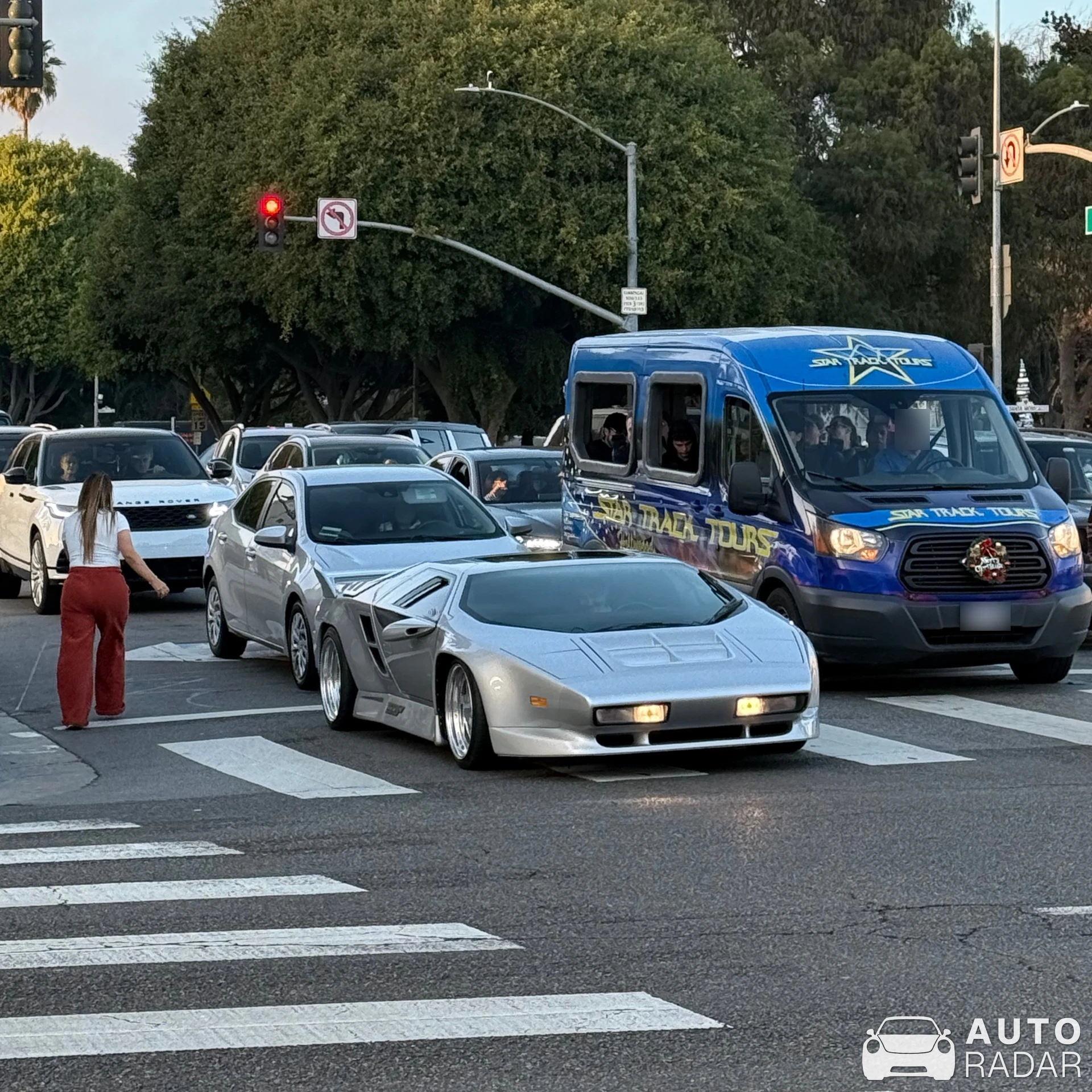 Vector W8 TwinTurbo spotted in Beverly Hills, United States