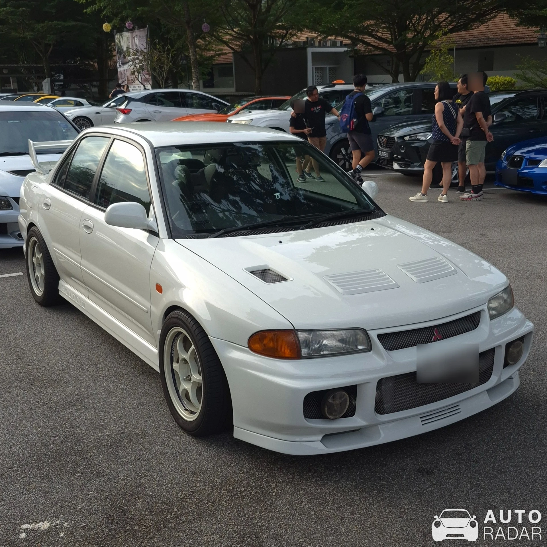 Mitsubishi Lancer Evolution spotted in Singapore