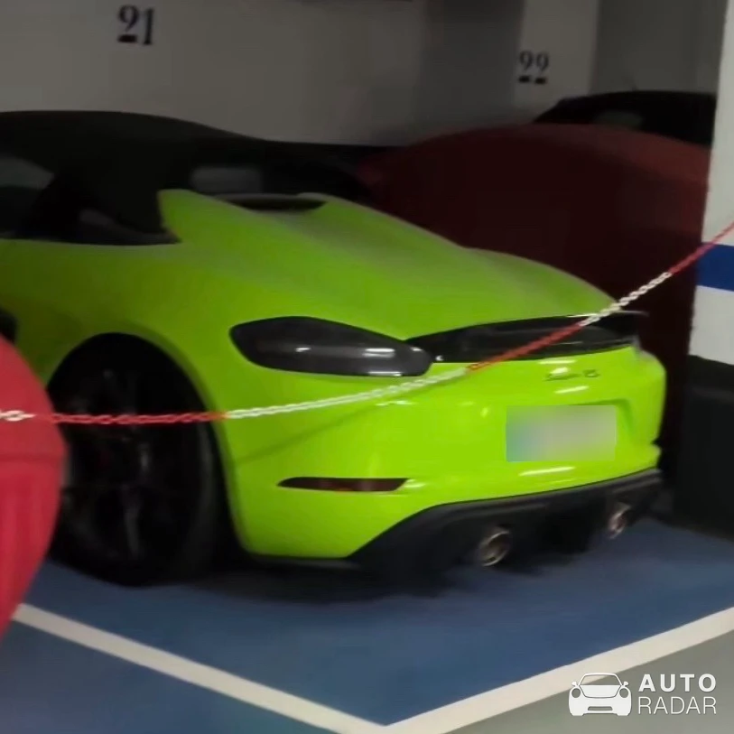 Porsche 718 Spyder RS spotted in Monaco, Mónaco