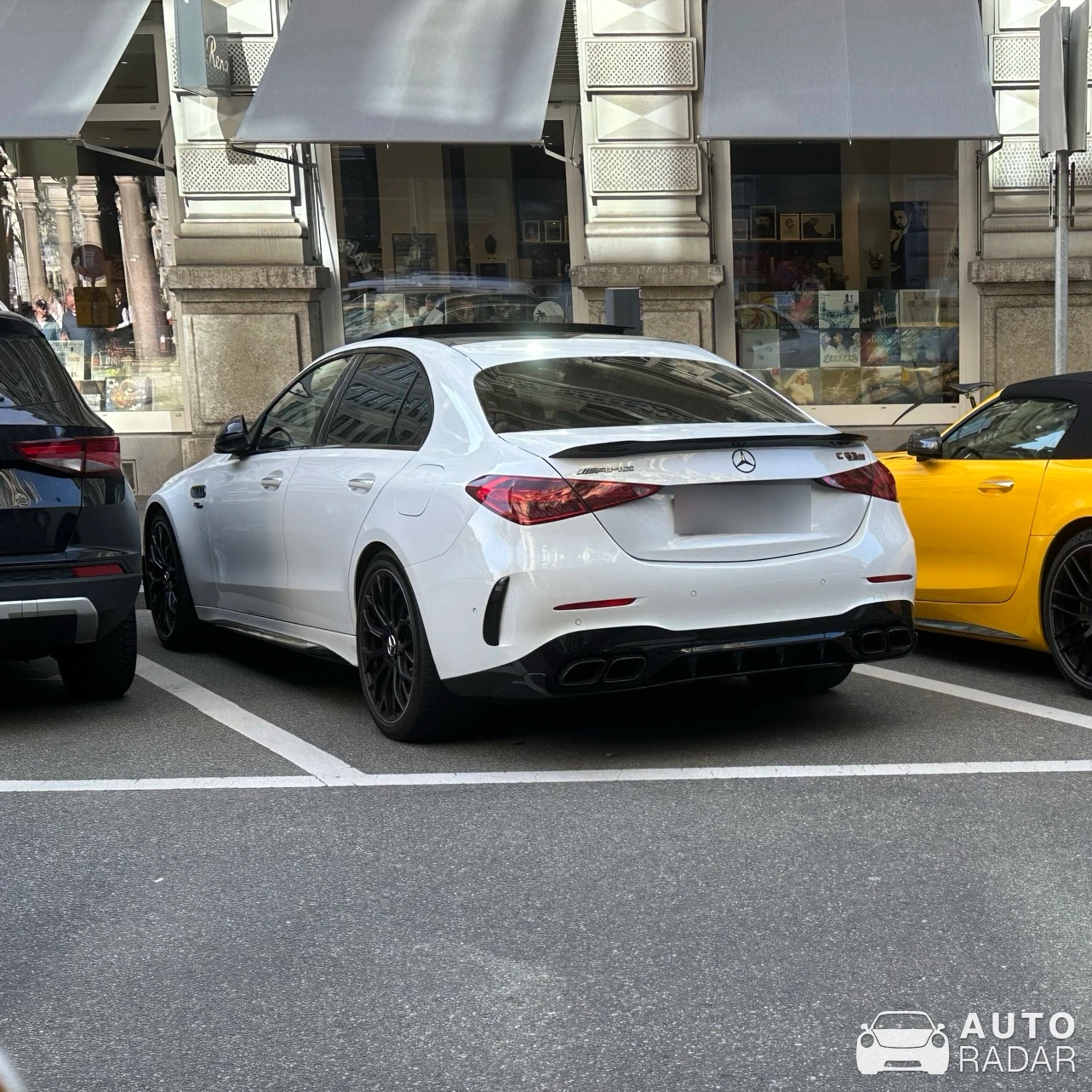 Mercedes-AMG C 63 S E-Performance W206 spotted in Zürich