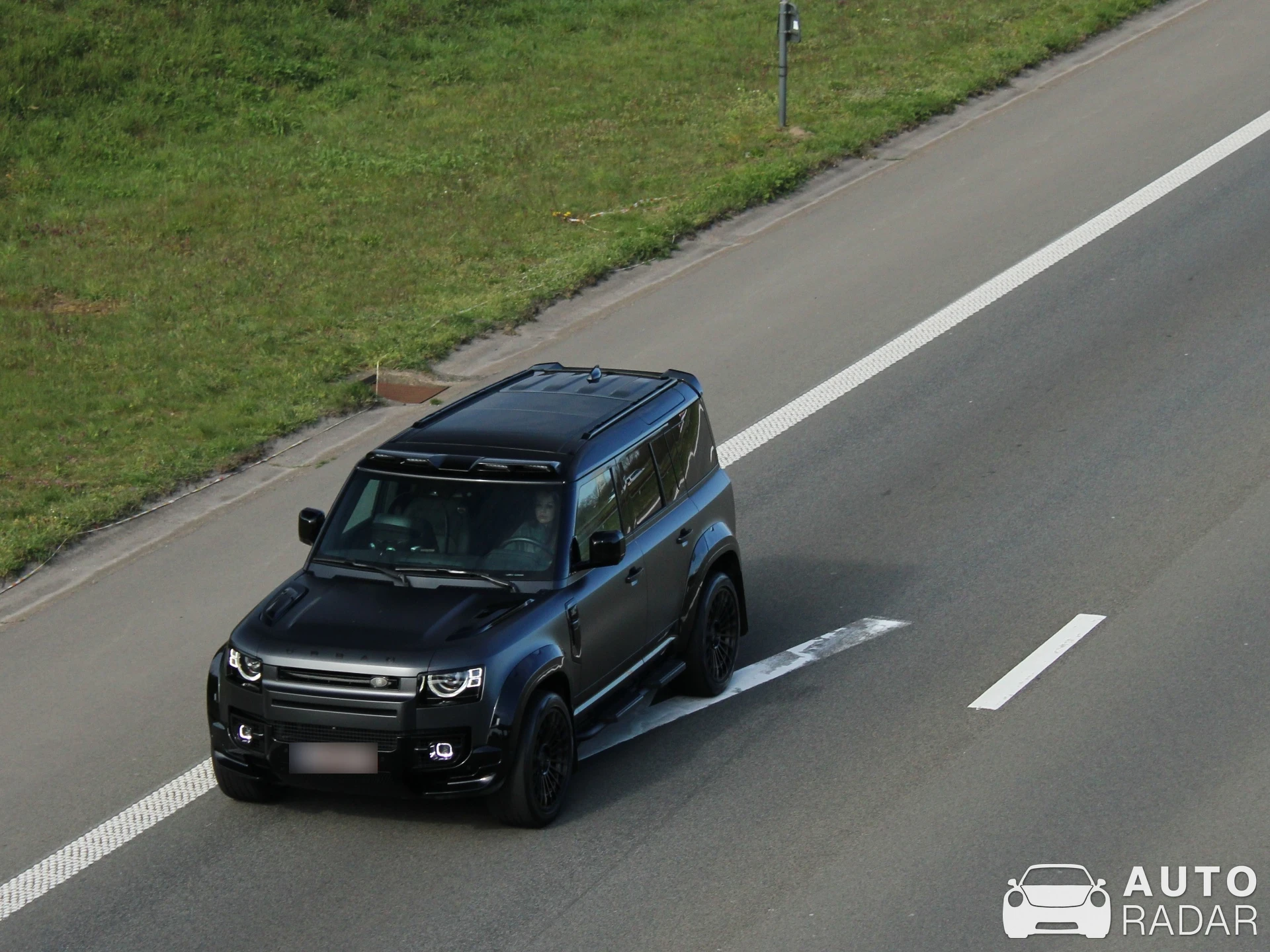 Land Rover Defender Urban spotted in Brecht