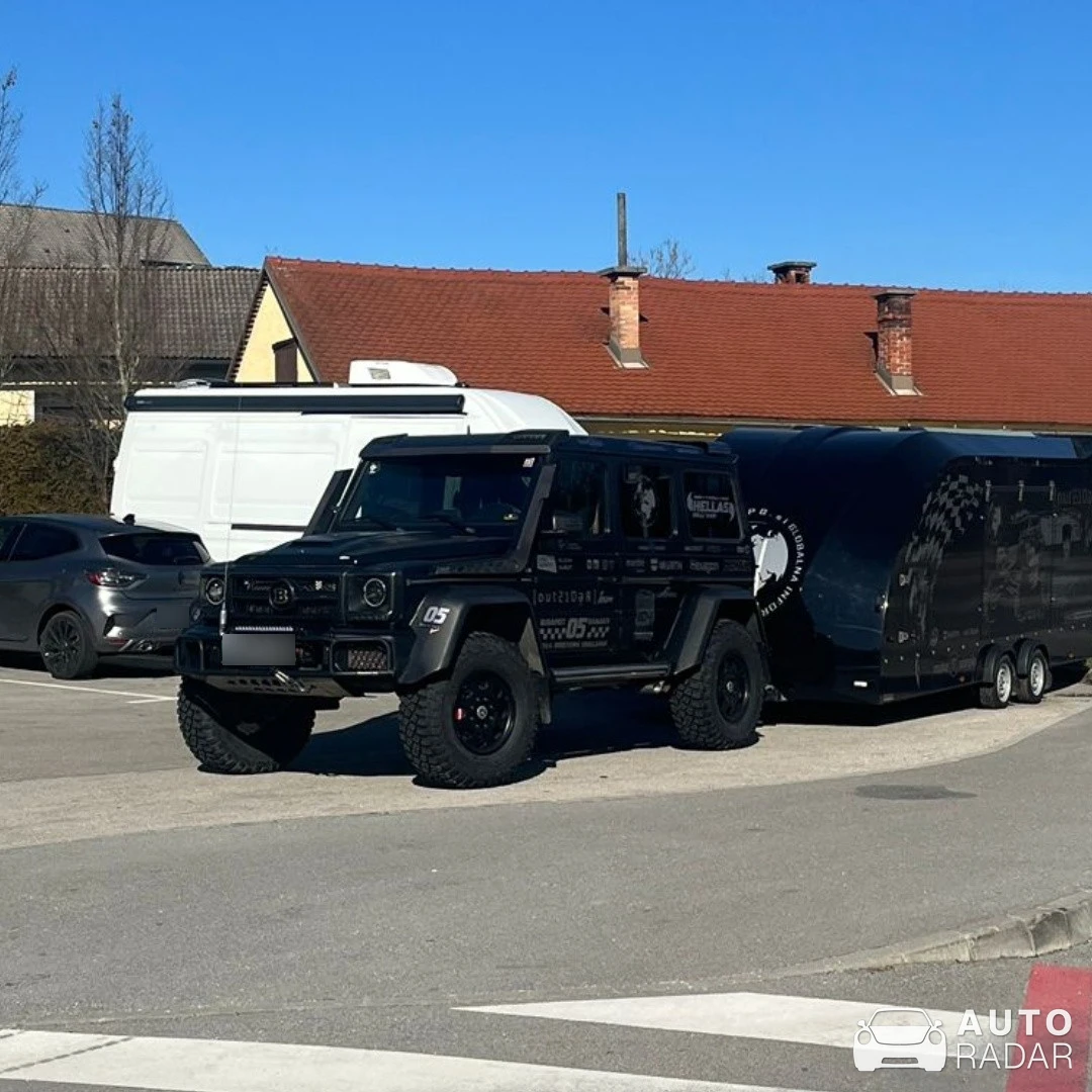 Mercedes-AMG Brabus G 800 4x4² W463 2018 spotted in Ljubljana