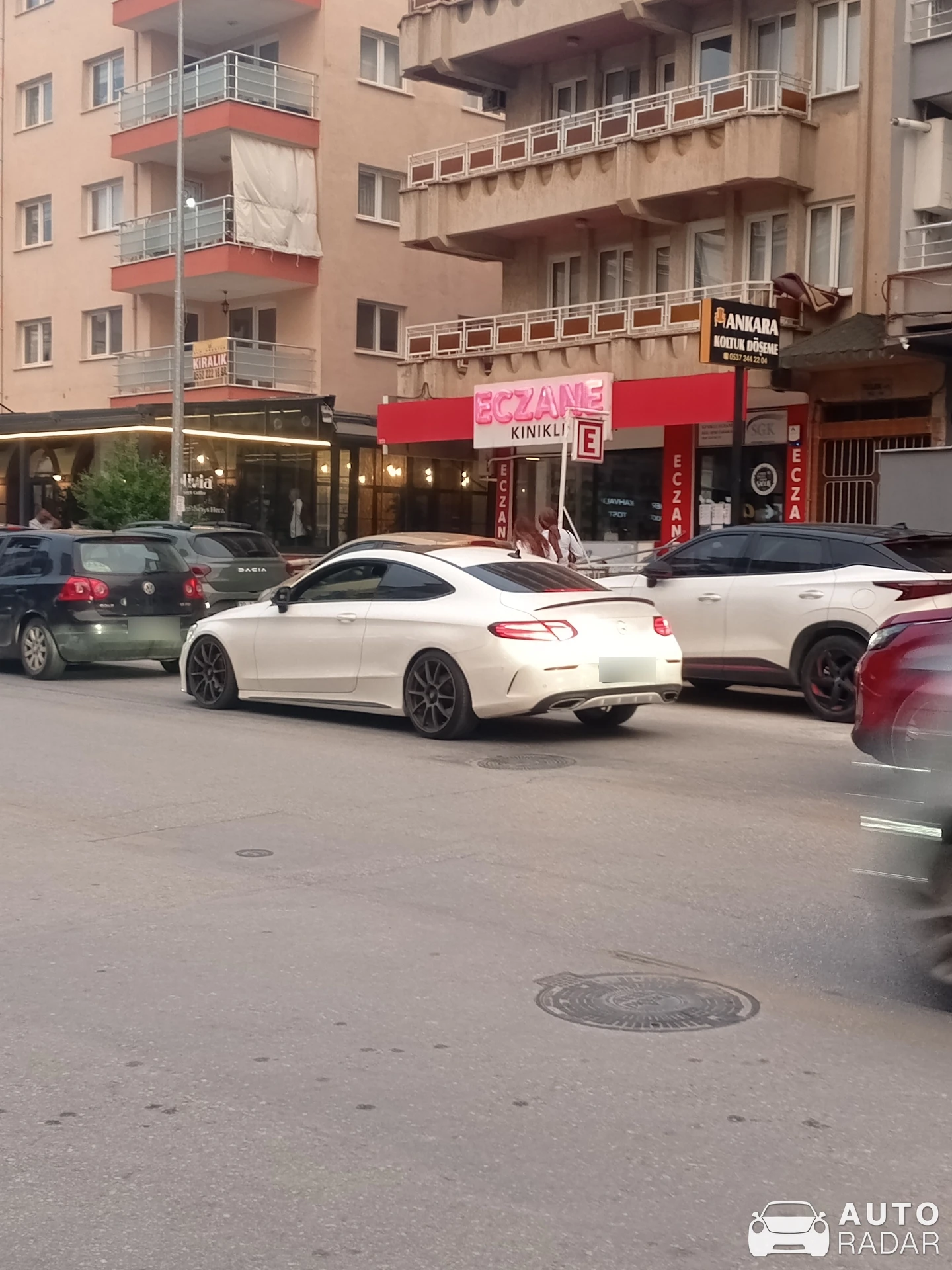 Mercedes-Benz C-Klasse Coupé C205 spotted in Pamukkale