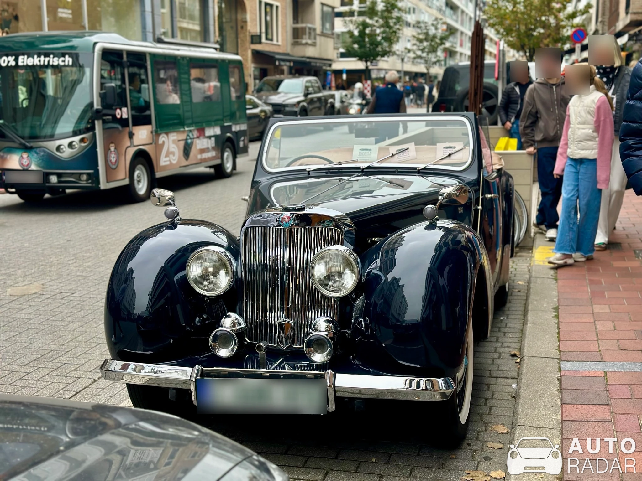 Triumph 2000 Roadster spotted in Knokke-Heist