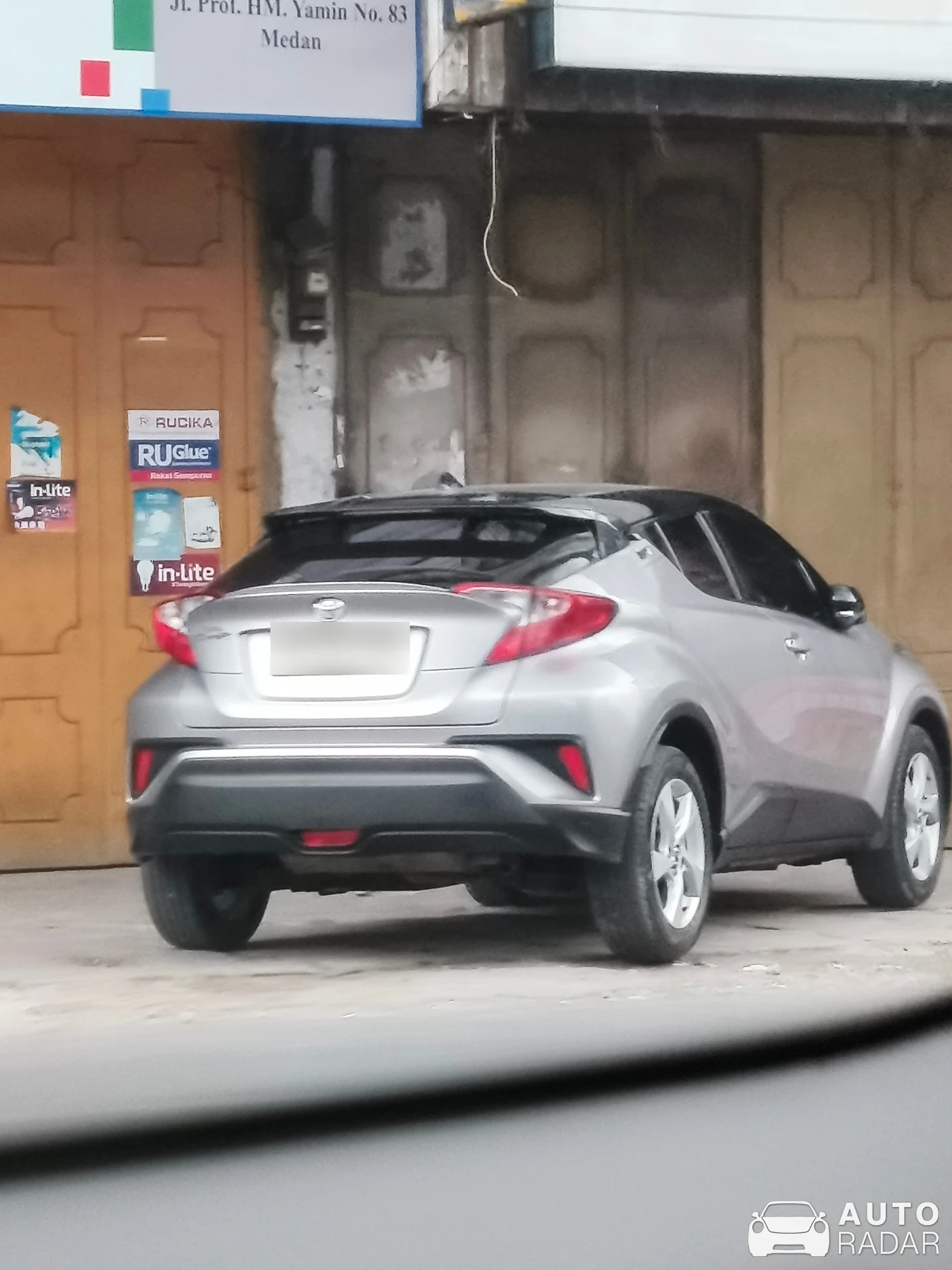 Toyota C-HR spotted in Medan