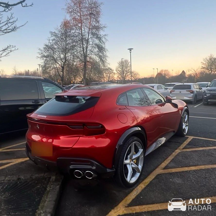 Ferrari Purosangue spotted in Oxfordshire, United Kingdom