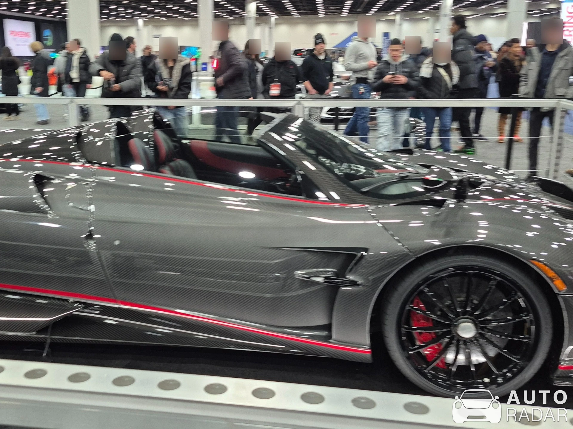 Pagani Huayra Roadster spotted in Aksu Diqu, China