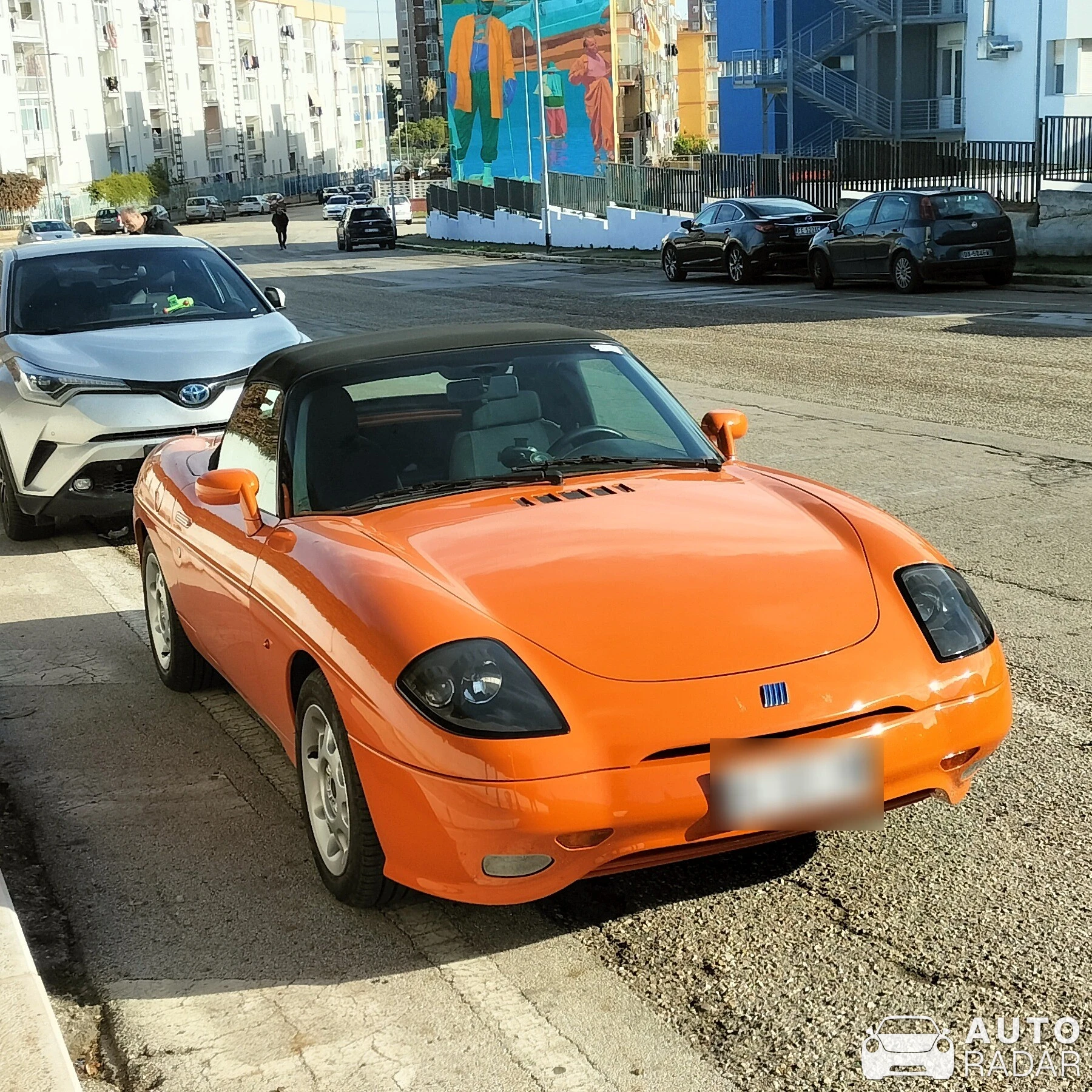 Fiat Barchetta spotted in Bari, Italy