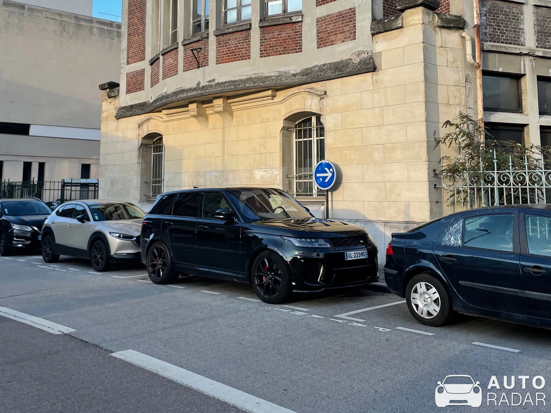 Land Rover Range Rover Sport SVR spotted in Rouen, France