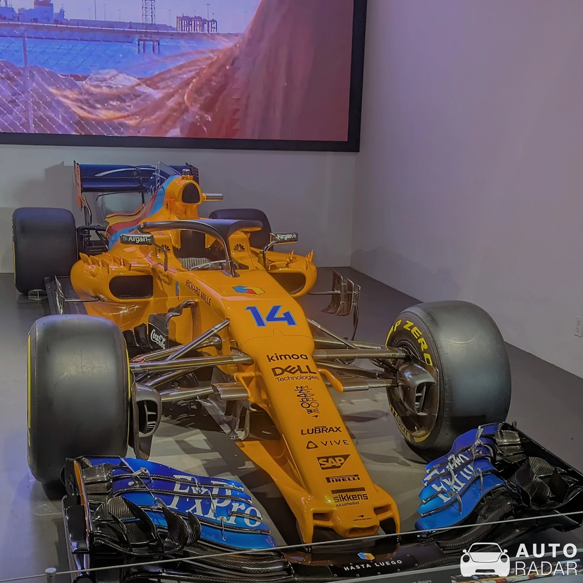 McLaren MCL32 spotted in Los Angeles