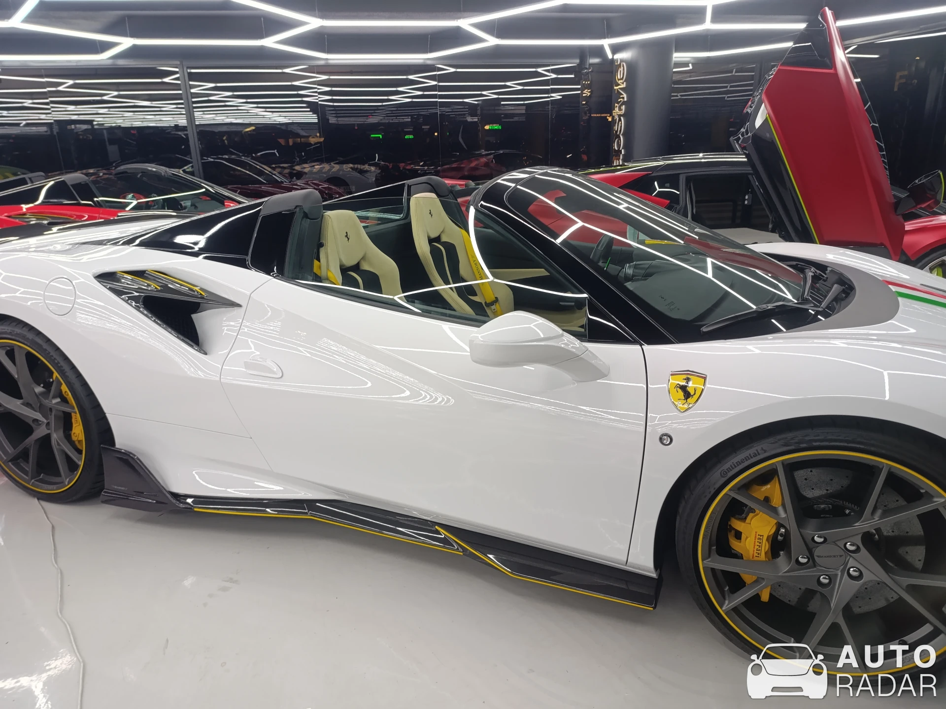 Ferrari F8 Spider Mansory spotted in Praha