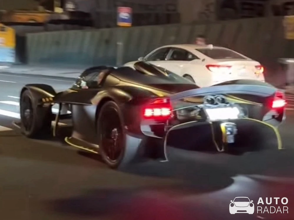 Aston Martin Valkyrie Spyder spotted in Atlantic City