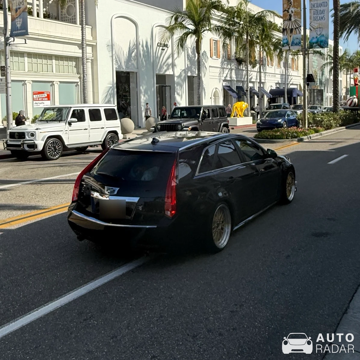 Cadillac CTS-V Sport Wagon spotted in Beverly Hills