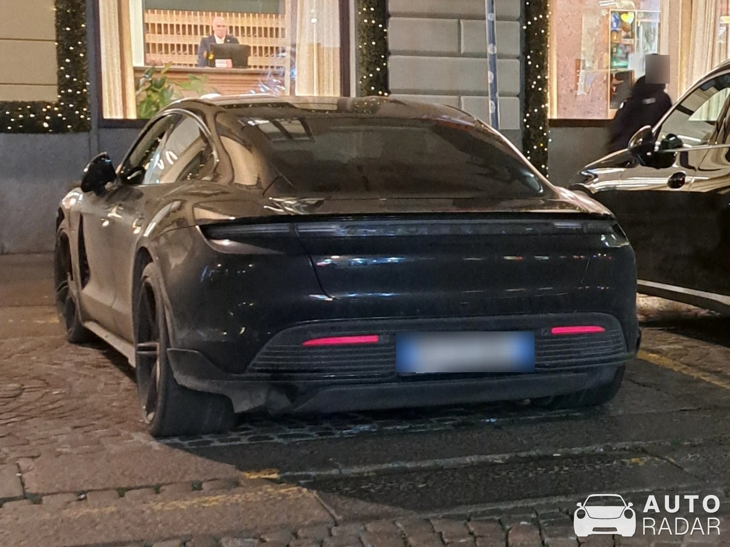 Porsche Taycan Turbo S spotted in Torino, Italy