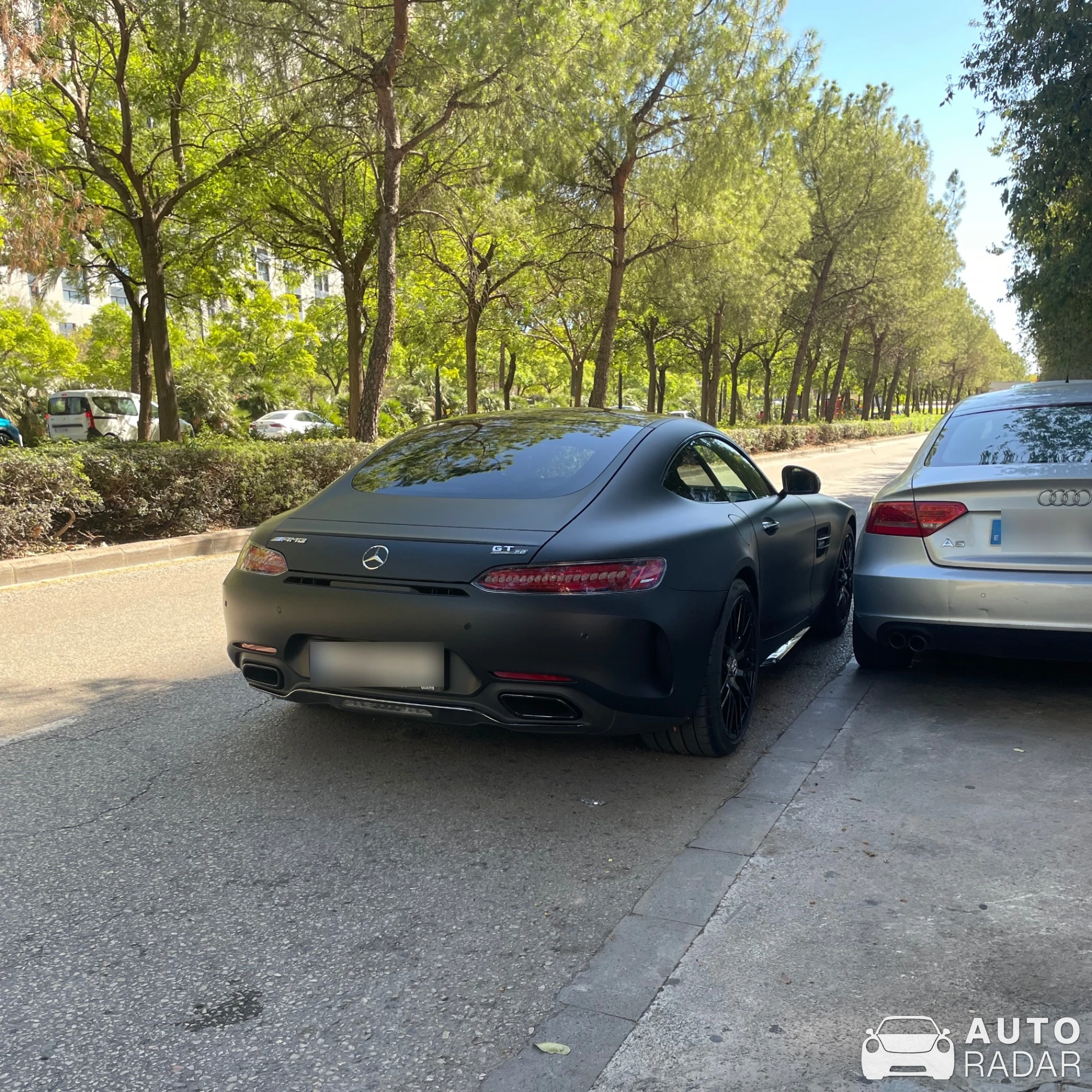 Mercedes-AMG GT C C190 spotted in València, Spain