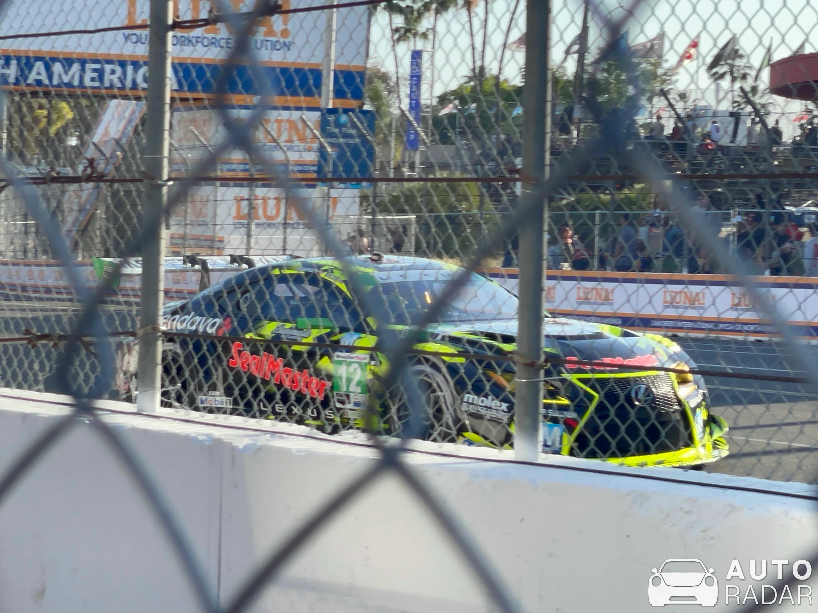 Lexus RC F GT3  spotted in Long Beach