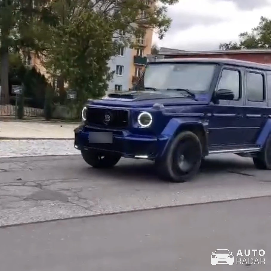 Mercedes-AMG Brabus G 63 W463 2018 spotted in Okres Znojmo, Czechia
