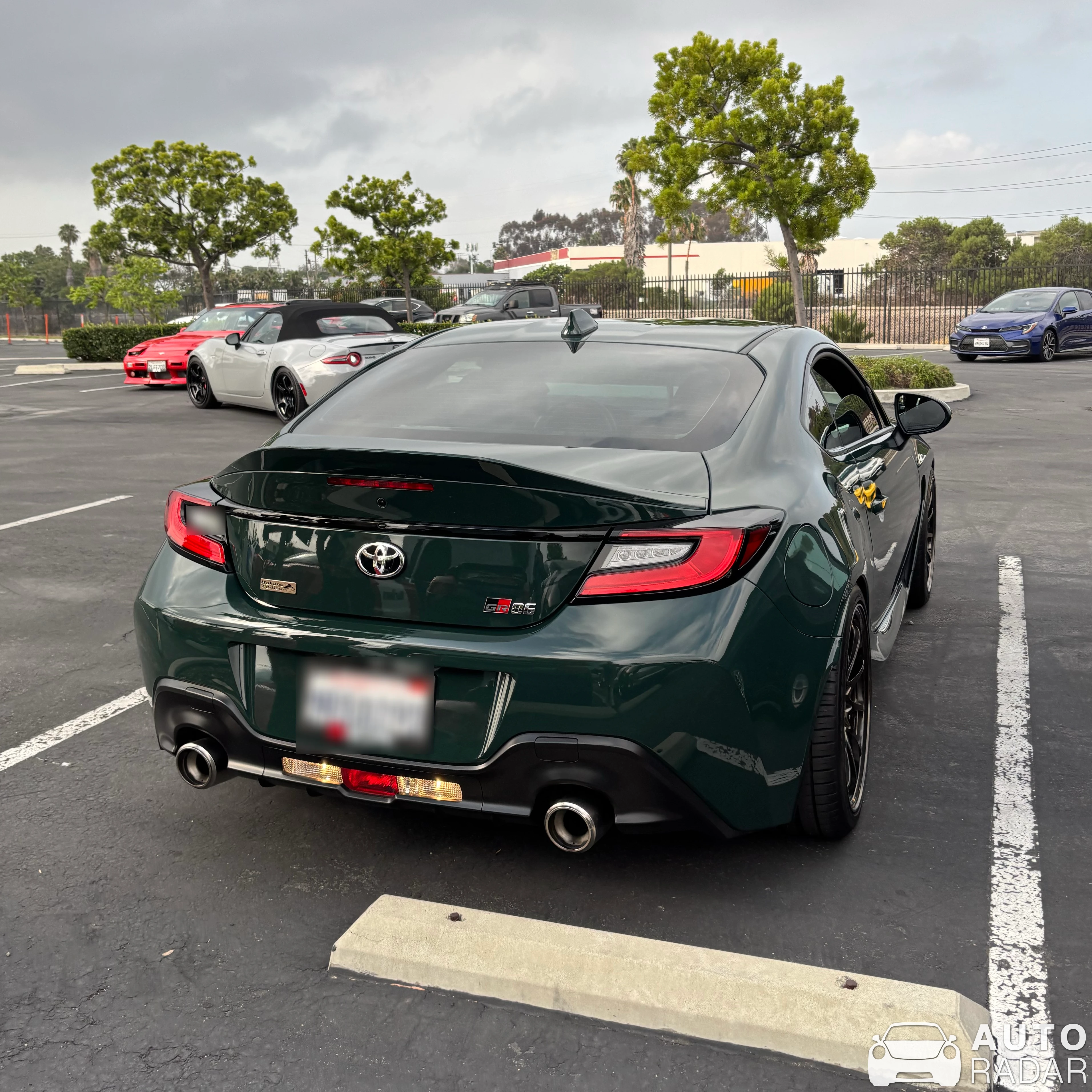 Toyota GR86 Hakone spotted in Carson