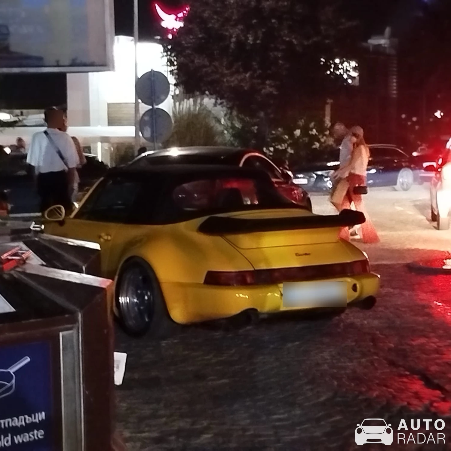 Porsche 964 Turbo Cabriolet spotted in Sozopol